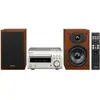Image de Denon D-M41DAB (Bluetooth, Lecteur de CD, 2x 30 W), Chaîne stéréo, Noir, Marron, Argent