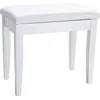 Image de Roland Banc de Piano Blanc Banquettes Clavier