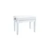 Image de Roland Piano Bench, Satin White, Vinyl Seat Banquettes Clavier