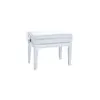 Image de Roland Banc de Piano Blanc Banquettes Clavier