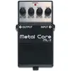 Image de BOSS (Electronics) ML-2 Metal Core -pedaali (Guitare), Pédale d'effet, Gris, Noir