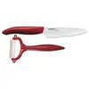 Image de Kyocera starter set rd couteau d'office + 1 eplucheur lame céramique