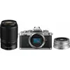Image de Nikon Zfc Kit Z DX 16-50 VR SE+50-250 VR (16 - 50 mm, 20.90 Mpx, DX), Appareil photo, Noir, Argent