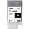 Image de Canon PFI-106 BK - 130 ml - noir - original - réservoir d'encre - pour imagePROGRAF iPF6400, iPF6400SE, IPF6450