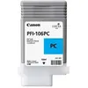 Image de Canon PFI-106 PC - 130 ml - photo cyan - original - réservoir d'encre - pour imagePROGRAF iPF6400, iPF6400SE, IPF6450
