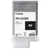 Image de Canon PFI-107 BK - 130 ml - photo noire - original - réservoir d'encre - pour imagePROGRAF iPF670, iPF680, iPF685, iPF770, iPF780, iPF785