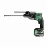 Image de Perforateur SDS+ 18mm Brushless 18V 1,3J - HIKOKI- avec 2 batteries 5Ah - chargeur - HitCase II - DH18DPBWPZ