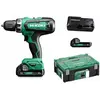 Image de Hikoki, Perceuse + Visseuses sans fil, HAMMER DRILL 18V 55Nm 2x2.0Ah DV18DFWQZ (Perceuse à percussion, Perceuse-visseuse, Perceuse-visseuse à percussion)