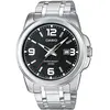 Image de Casio, Montre, Collection - MTP-1314PD-1A, Argent, Noir, (Horloge analogique)