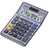 Image de Casio, Calculatrice, Ms-120terii (Fonctionnement sur piles, Panneau solaire)