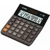 Image de Casio, Calculatrice, Calculatrice de bureau MH-12, 127 x 136.5 x 28.8 mm, noire (Fonctionnement sur piles, Panneau solaire)