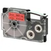 Image de Casio XR-9RD1 - Auto-adhésif - Noir sur rouge - Rouleau (0,9 cm x 8 m) 1 cassette(s) bande d'étiquettes - pour Disc Title Printer CW-L300; KL 170, 60, 60SR, 780, 8100