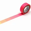 Image de Masking Tape - Dégradé fluo rose et jaune - 15 mm x 7 m