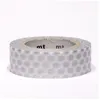 Image de Masking tape à pois - Argenté - 1,5 cm x 7 m - Masking Tape
