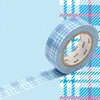 Image de Masking tape écossais - Bleu - 1,5 cm x 7 m - Masking Tape