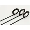 Image de Ruban adhésif - Masking tape / 3 rouleaux fins noir mat - 7m x 6mm