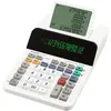 Image de Sharp, Calculatrice, Calculatrice de bureau EL-1501 blanche (SH-EL1501) (Fonctionnement sur piles)