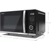 Image de Sharp Micro-ondes Solo QS204AE sw, Micro-ondes, Noir