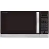 Image de Sharp R742INW, Micro-ondes, Noir, Argent