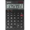 Image de Sharp, Calculatrice, Calculateur EL125TWH (Fonctionnement sur piles, Panneau solaire)