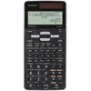Image de Sharp, Calculatrice, Calculatrice scolaire (Fonctionnement sur piles, Panneau solaire)