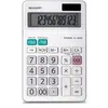 Image de Sharp EL320WB calculatrice Bureau Calculatrice basique Blanc