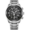 Image de Citizen, Montre, Phase de lune, Argent, (Horloge à phases de la lune, Horloge analogique, Horloge radio-pilotée, 43 mm)