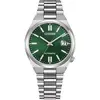 Image de Citizen, Montre, NJ0200-50X, Vert, Argent, (Horloge analogique, 37 mm)