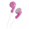 Image de JVC HA-F14 Gumy phones - Écouteurs - embout auriculaire - filaire - jack 3,5mm - rose pêche
