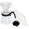 Image de Hario V60 Craft Set de gouttes à café + Serveurs+Filtres, Cafetière, Transparent, Noir