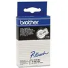 Image de Brother, Ruban d'étiquetage, Tc-201 (1.20 cm, Noir)