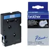 Image de Brother, Ruban d'étiquetage, TC-203 (1.20 cm, Blanc, Bleu)