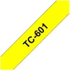 Image de Brother, Ruban d'étiquetage, Tc-601 (1.20 cm, Jaune)