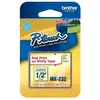 Image de Brother, Ruban d'étiquetage, M-K232bz (1.20 cm, Rouge)