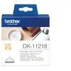 Image de Brother DK-11218 - Noir sur blanc - Rouleau (2,4 cm) 1000 unités (1 rouleau(x) x 1000 étiquettes - pour Brother QL-1050, QL-500, QL-550, QL-560, QL-570, QL-650, QL-720
