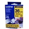 Image de Brother - Rouleau (3,6 cm x 8 m) 1 cassette(s) ruban laminé - pour P-Touch PT-3600, 530, 550, 9200, 9400, 9500, 9600, 9800, D800, P900