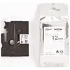 Image de Brother, Ruban d'étiquetage, Tzecl3 Cassette à Bande 12 mm (Nettoyage De La Tête) (1.20 cm, Noir)
