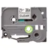 Image de Brother TZe-S141 - Adhésif extra fort - noir sur transparent - rouleau (1,8 cm x 8 m) 1 cassette(s) ruban laminé kit cartouche d'impression/étiquettes - pour Brother PT-D600; P-Touch PT-18, 3600, D410, D450, D460, D610, D800, E500, E550, H101, P750