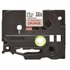 Image de Brother TZe-B51 - Adhésif standard - noir sur orange fluorescent - Rouleau (2,4 cm x 5 m) 1 cassette(s) ruban laminé - pour Brother PT-D600; P-Touch PT-3600, D800, E500, E550, P750, P900; P-Touch Cube Plus PT-P710
