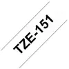 Image de Ruban Tzes151 Adhésif Puissant 24 Mm Noir