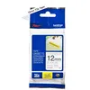 Image de Brother TZe-S231 - Adhésif extra fort - noir sur blanc - Rouleau (1,2 cm x 8 m) 1 cassette(s) ruban laminé - pour Brother PT-D210, D600, H110; P-Touch PT-1005, D200, D450, D800, E550, H110, P300, P900