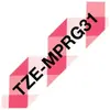 Image de Brother, Ruban d'étiquetage, Tze-Mprg31 (1.20 cm, Blanc, Noir, Rouge)