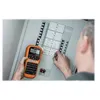 Image de Brother P-Touch PT-E110VP - Étiqueteuse - Noir et blanc - transfert thermique - Rouleau (1,2 cm) - 180 dpi - jusqu'à 20 mm/sec - outil de coupe - impression par 2 lignes - noir, orange