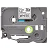Image de Brother TZe-231 - Adhésif - noir sur blanc - Rouleau (1,2 cm x 8 m) 1 cassette(s) ruban laminé (pack de 5) - pour P-Touch PT-1010, 1090, 1230, 1280, 1290, 1880, 1950, 2100, 2430, 2700, 3600, 7100, 9500