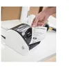 Image de Brother QL-1100c - Imprimante d'étiquettes - thermique direct - Rouleau (10,36 cm) - 300 x 300 ppp - jusqu'à 110 mm/sec - USB 2.0 - outil de coupe - noir brillant, blanc