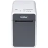 Image de Brother P-Touch TD-2125N (203 dpi), Imprimante d'étiquettes, Blanc, Gris