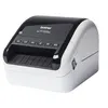 Image de Brother QL-1110NWBc - Imprimante d'étiquettes - thermique direct - Rouleau (10,36 cm) - 300 x 300 ppp - jusqu'à 110 mm/sec - USB 2.0, Bluetooth 5.2, LAN, Wi-Fi(n) - outil de coupe - noir brillant, blanc