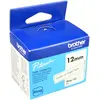 Image de Brother, Ruban d'étiquetage, Btag (1.20 cm, Blanc, Transparent)