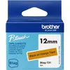 Image de Brother, Ruban d'étiquetage, Btag (1.20 cm, Noir, Orange)