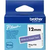 Image de Brother, Ruban d'étiquetage, Btag (1.20 cm, Blanc, Violet)